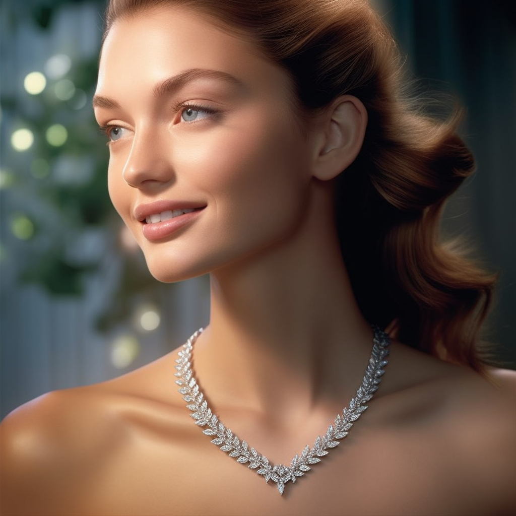 Objet d'art: Custom Diamond Necklace