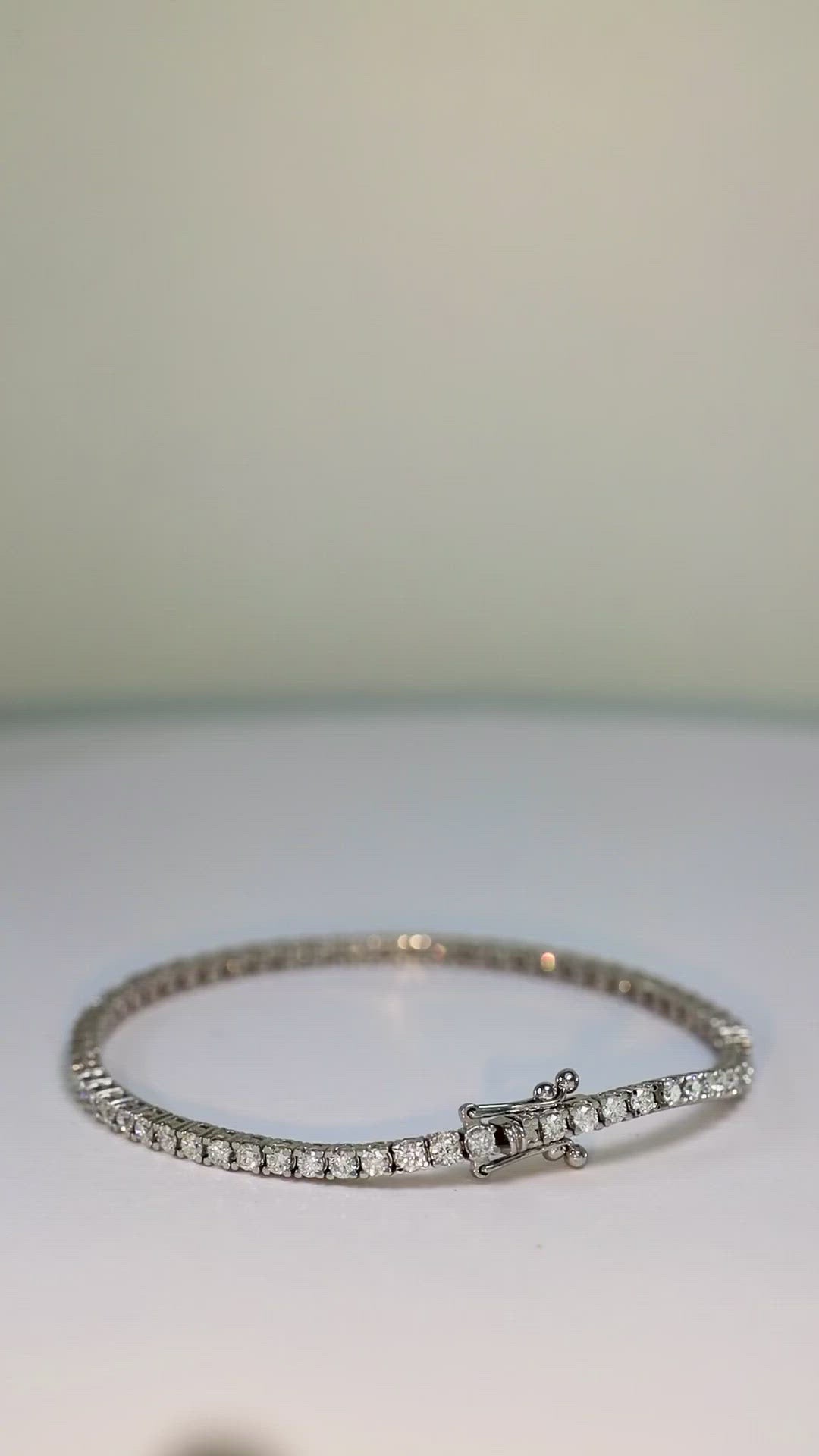 Custom diamond shop tennis bracelet